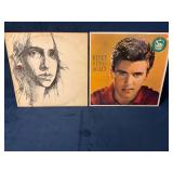 Two Vinyl Records: Ricky Sings Again & Unidentifie