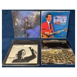 4 Vinyl Records: Cry Tough, Trini Lopez, Ry Cooder