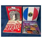 4 Vinyl Records Featuring Godspell, Sounds of Alas