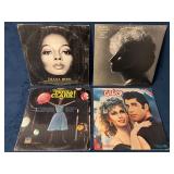 Four Vinyl Records and One LaserDisc, Including Di