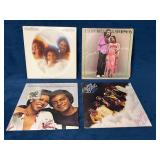 4 Soul and R&B Vinyl Records Featuring Various Art