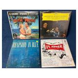 Four Vinyl Records Including South Pacific, Beetho