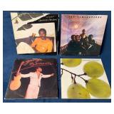 Four Vinyl Records: George Benson, The Temptations