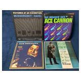 Four Vinyl Records, Including Mussorgsky, Ace Cann
