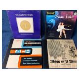 4 Vinyl Records Including Classical and Motown Col