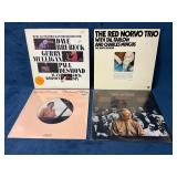 Four Jazz Vinyl Records Featuring Dave Brubeck, Ge