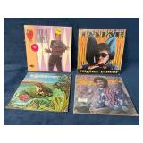 Four Vinyl Records: Michael Cooper, Dajae, Enchant