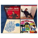 Four Vinyl Records Including Quincy Jones and Comp