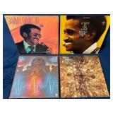 4 Vinyl Records Featuring Sammy Davis Jr., Lou Raw