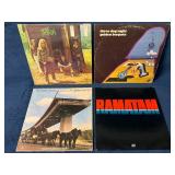 Four Vinyl Records: Smith, Three Dog Night, Ramata