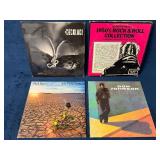 Four Vinyl Record Albums Including 1950s Rock & Ro