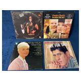 Four Vinyl Records Featuring Sonny & Cher, Doris D