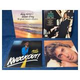 Four Vinyl Records Including Tom Jones and Patti S