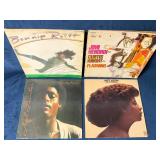 4 Vinyl Records Featuring Bonnie Raitt, Jimi Hendr