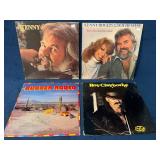 Four Vinyl Records: Kenny Rogers and Others