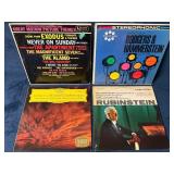 Four Classical and Musical Film-Themed Vinyl Recor