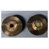 50 Assorted Vintage 45 RPM Records no sleeves