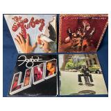 4 Classic Rock Vinyl LPs by The Tubes, REO Speedwa
