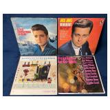 4 Vinyl Records Featuring Elvis Presley and Other