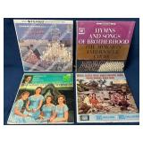 4 Vinyl Records: Various Artists and Genres