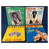 Four Vinyl Records Including Duane Eddy and J. Gei