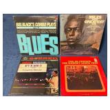 4 Vinyl Records Featuring Jazz and Blues Albums