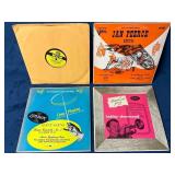 4 Vintage Vinyl Records Featuring Various Artists