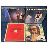 Four Vinyl Records by Aldo Nova, Leif Garrett, The