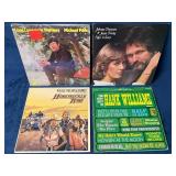 4 Vinyl Records: Michael Parks, Johnny Duncan, Wil