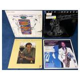 4 Jazz and Blues Vinyl Records Featuring Various A