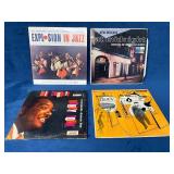 4 Vintage Jazz Vinyl Records Featuring Explosion i