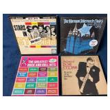 Four Vinyl Record Collections Featuring Various Ar