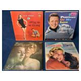 Four Vintage Vinyl Records Featuring Julie London,