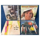 Four Vinyl Records Including Shaun Cassidy and Air