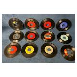 Forty-Nine Assorted 45 RPM Vinyl Records