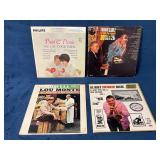 4 Vintage Vinyl LP Records Including Paul & Paula,