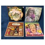 Four Vinyl Records Including Ray Conniff, Sophie T