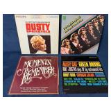 4 Vinyl Records Featuring Dusty Springfield and Va