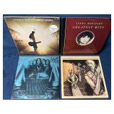 4 Vintage Vinyl Records Featuring Various Artists