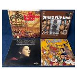 4 Vinyl Records: Judy Garland, Disney, and German