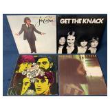 4 Vinyl Records Featuring Joe Cocker, The Knack, T