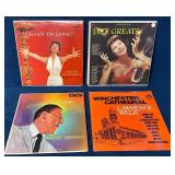 Four Vintage Vinyl Records: Jazz and Easy Listenin