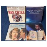 Four Vinyl Records Featuring Various Artists and S