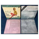 Four Vinyl Records Including Ray Conniff and Reade