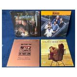 Four Vinyl Records Featuring Timetones, The Rovers