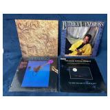 Four Vinyl Records Including Caldera, Spinozza, Lu