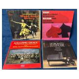Four Vinyl Record Albums, Including West Side Stor