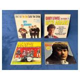4 Vinyl Records: Gary Lewis, Gerry and The Pacemak