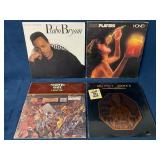 4 Vinyl Records Featuring Peabo Bryson, Ohio Playe