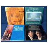 Four Vinyl Records Including Invitation to Love an